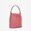 Michael Kors Outlet Carson Medium Pebbled Leather Convertible Bucket Crossbody Bag - Image 6