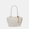 Jet Set Large Signature Logo Shoulder Bag - RAD ORNGE ML