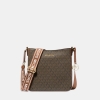 Jet Set Travel Small Signature Logo Messenger Bag
