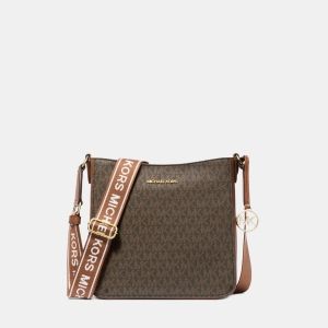 Jet Set Travel Small Signature Logo Messenger Bag
