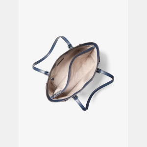 Michael Kors Outlet Voyager Large Color-Block Signature Logo Tote Bag - PL OCN MLTI - Image 3