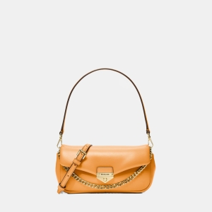 Michael Kors Outlet Soho Small Convertible Shoulder Bag - RADIANT ORANGE