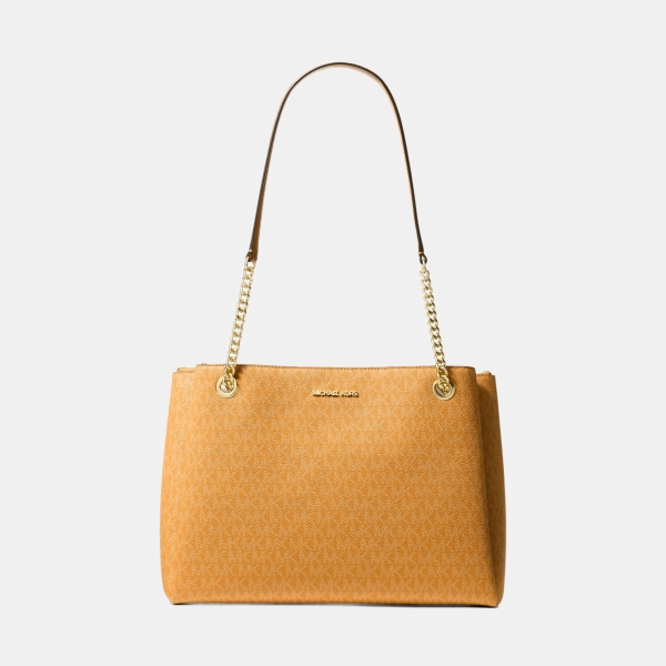 Soho Medium Signature Logo Tote Bag