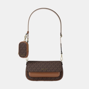 Jet Set Travel Small Signature Logo Crossbody Bag With Pouch