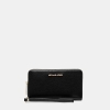 Michael Kors Outlet Large Pebbled Leather Smartphone Wristlet