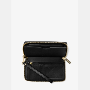 Michael Kors Outlet Large Pebbled Leather Smartphone Wristlet - Image 3