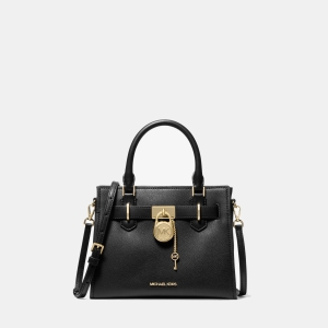 Michael Kors Outlet Hamilton Small Leather Satchel