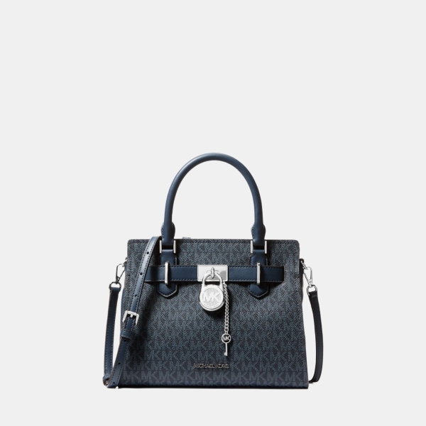Hamilton Small Signature Logo Satchel