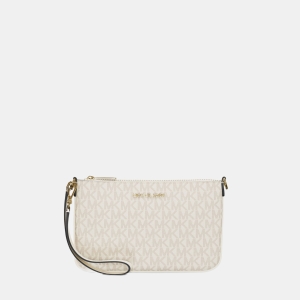 Jet Set Small Signature Logo Convertible Wristlet - LT CRM MULTI