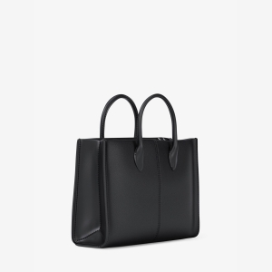 Michael Kors Outlet Mirella Medium Pebbled Leather Tote Bag - Image 6