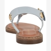 Tommy Hilfiger Women's Bennia Flat Thong Sandals - Light Blue Patent - Image 4