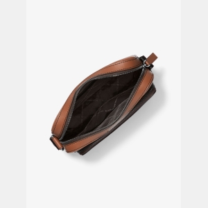 Michael Kors Outlet Cooper Pebbled Leather Utility Crossbody Bag - Image 3