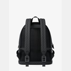 Michael Kors Outlet Cooper Medium Pebbled Leather and Signature Logo Commuter Backpack - BLACK - Image 4