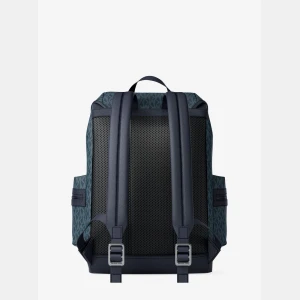 Michael Kors Outlet Cooper Logo Backpack - ADMRL/PLBLUE - Image 4