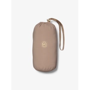 Packable Quilted Puffer Jacket - TAUPE - Image 4