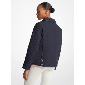 Quilted Jacket - MIDNIGHT BLUE - Image 3