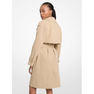 Belted Trench Coat - KHAKI - Image 3