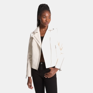 Moto Jacket - WHITE