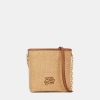 Karl Lagerfeld K/Autograph woven small bucket bag