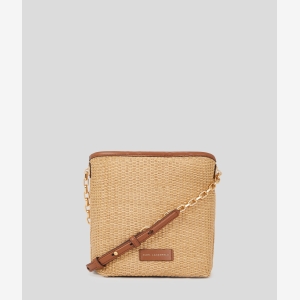 Karl Lagerfeld K/Autograph woven small bucket bag - Image 5