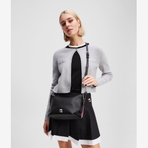 Karl Lagerfeld Ikon grainy shoulder bag - Image 3