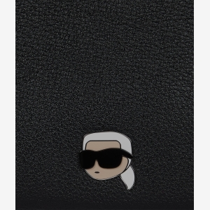 Karl Lagerfeld Ikon grainy shoulder bag - Image 4