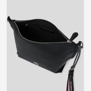 Karl Lagerfeld Ikon grainy shoulder bag - Image 6