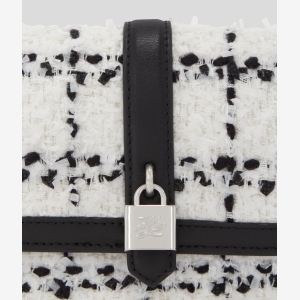 Karl Lagerfeld K/Autograph padlock bouclé shoulder bag - Image 4