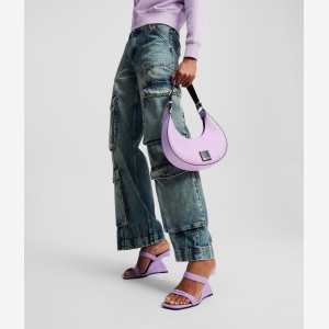 KL Jeans Klj box logo half-moon shoulder bag - Image 3