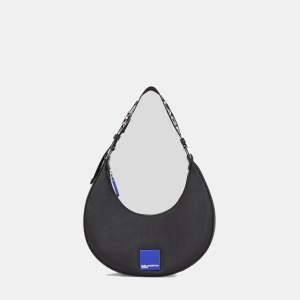 KL Jeans Klj box logo half-moon shoulder bag