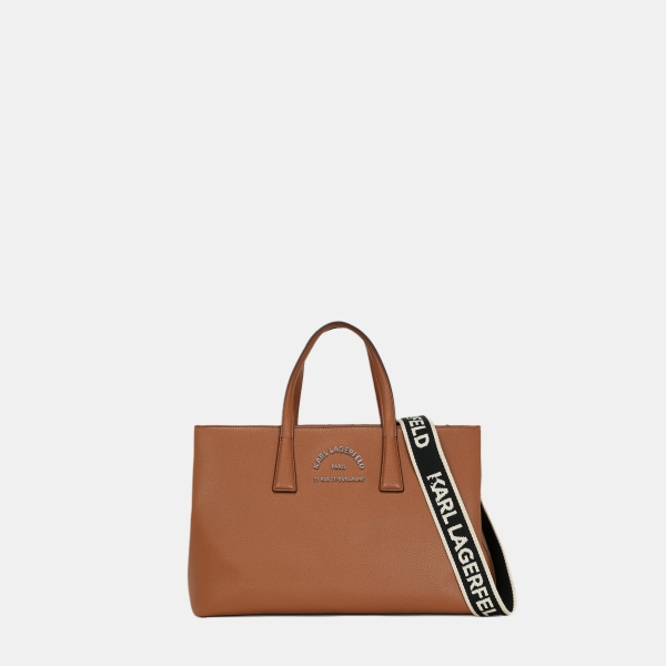 Karl Lagerfeld Rue St-Guillaume metal satchel bag
