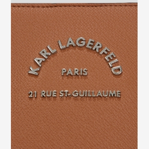 Karl Lagerfeld Rue St-Guillaume metal satchel bag - Image 4