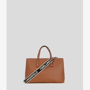 Karl Lagerfeld Rue St-Guillaume metal satchel bag - Image 5