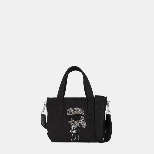 Karl Lagerfeld Ikon small rhinestone shopper