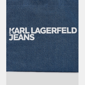 KL Jeans Logo denim shopper - Image 4