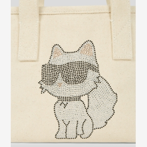 Karl Lagerfeld Ikon Choupette rhinestone small shopper - Image 4