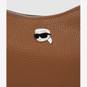 Karl Lagerfeld Ikon pebble moon shoulder bag - Image 4