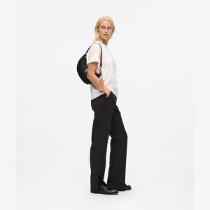 Karl Lagerfeld Ikon pebble moon shoulder bag - Image 3