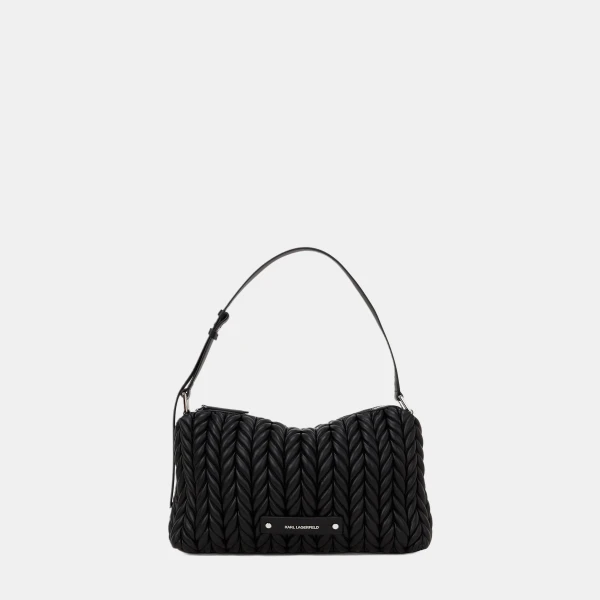 Karl Lagerfeld K/Weave medium shoulder bag