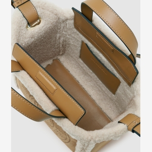 Karl Lagerfeld K/Circle small shearling tote bag - Image 6