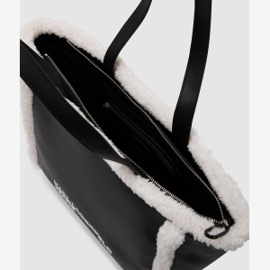 KL Jeans Faux-shearling tote bag - Image 6