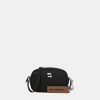Karl Lagerfeld Ikon pebble camera bag