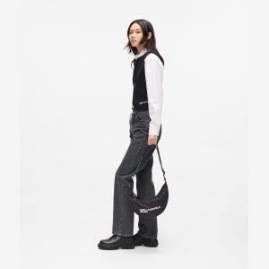 KL Jeans Logo nylon sling bag - Image 3