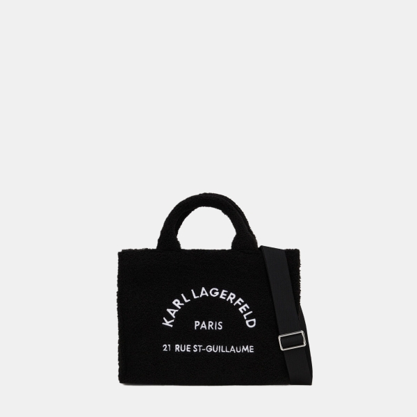 Karl Lagerfeld Rue St-Guillaume faux-shearling tote bag