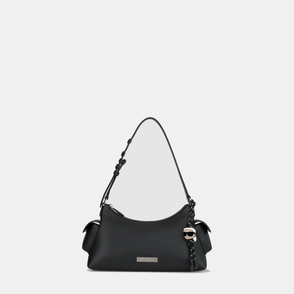 Karl Lagerfeld Ikon smooth cargo shoulder bag