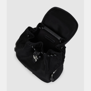 Karl Lagerfeld Ikon nylon small flap backpack - Image 6