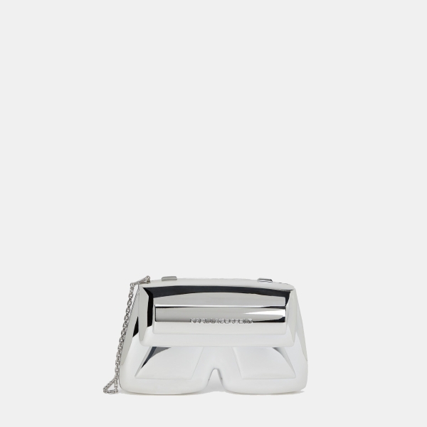 Karl Lagerfeld Ikon K resin clutch