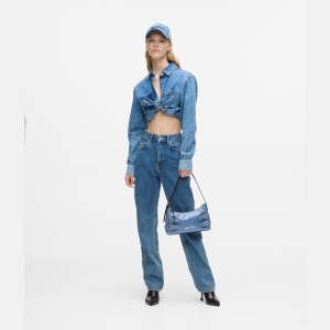 KL Jeans Denim buckle shoulder bag - Image 3
