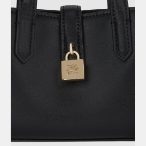 Karl Lagerfeld K/Autograph padlock mini shoulder bag - Image 4