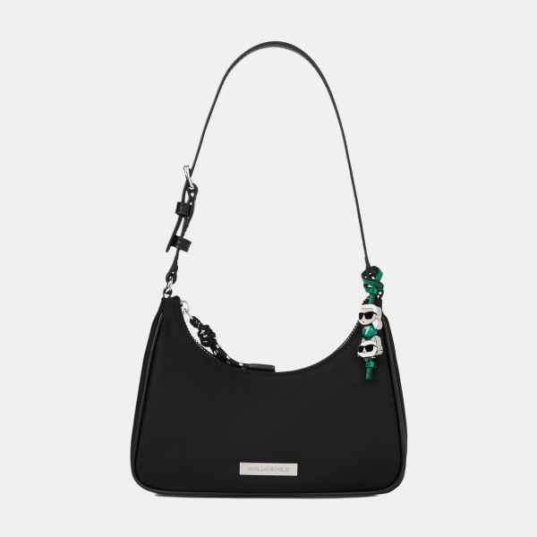 Karl Lagerfeld Ikon nylon mini shoulder bag